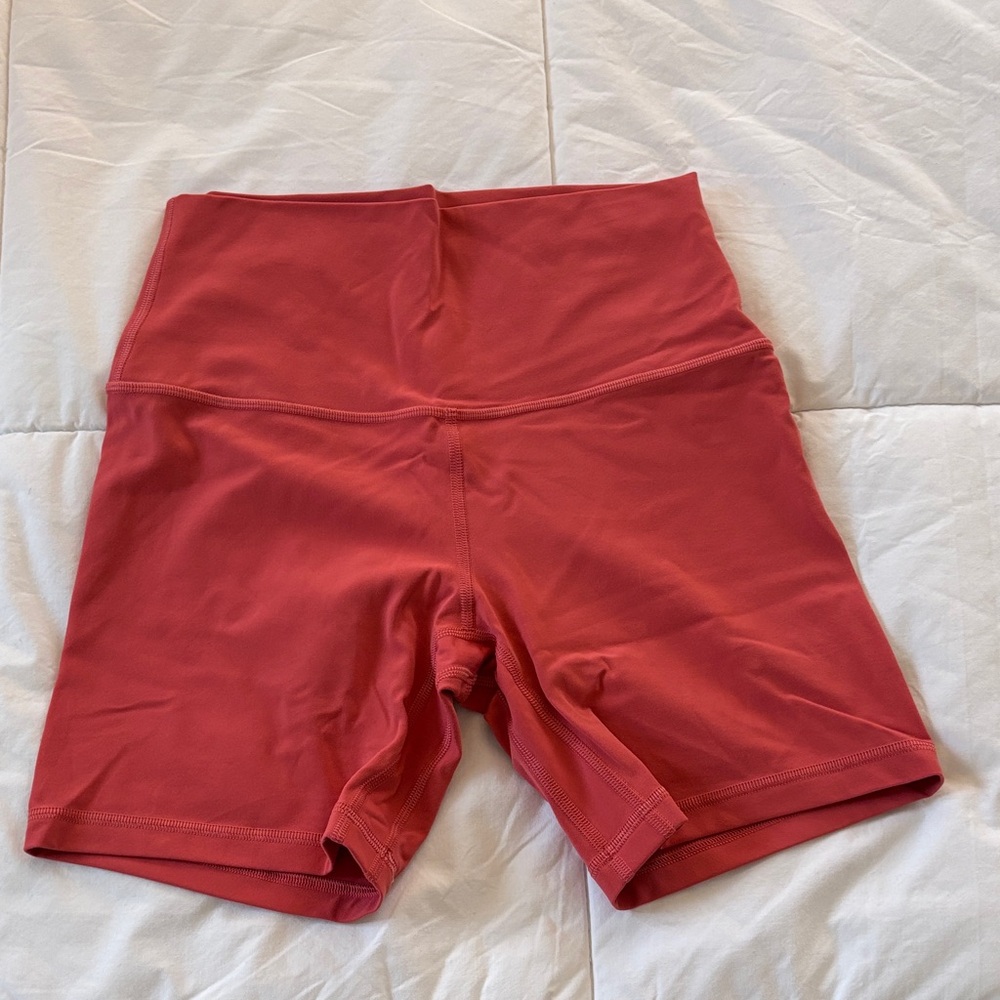 Lululemon Align 6-inch Shorts - desert red